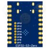 ESP32-S3-Zero USB-C Super Mini Development Board Pinout bottom