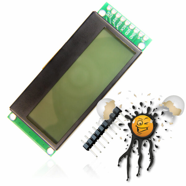 ERM19264 192x64 I2C UC1609C Driver Display with pin header