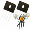 2 pcs. GBU808 800V 8A Bridge Rectifier