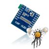 Wemos 0.66 inch SSD1306 I2C OLED Shield Pinout