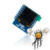 Wemos 0.66 inch SSD1306 I2C OLED Shield Display